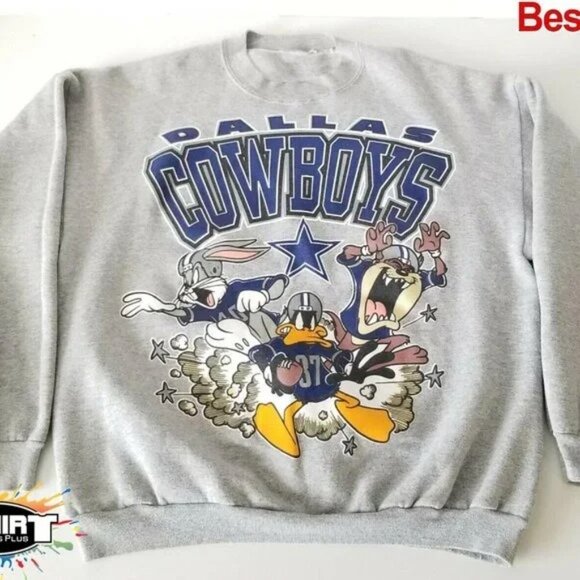 Vtg Dallas Cowboys Sweatshirt, Dallas Cowboys Shirt, Nfl Football Shirt - Picture 1 of 2